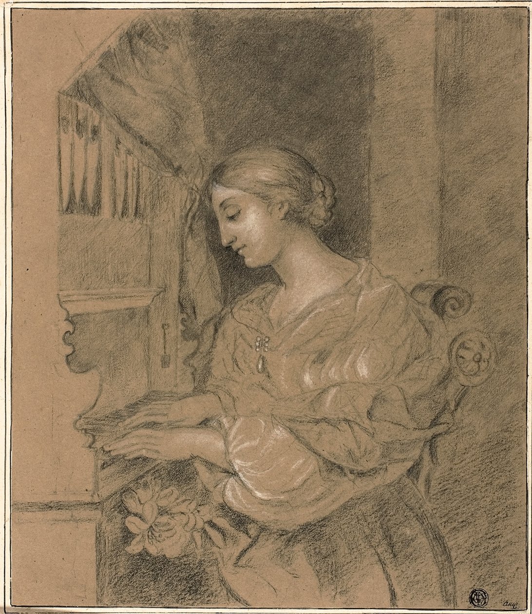 Sint Cecilia door Carlo Dolci