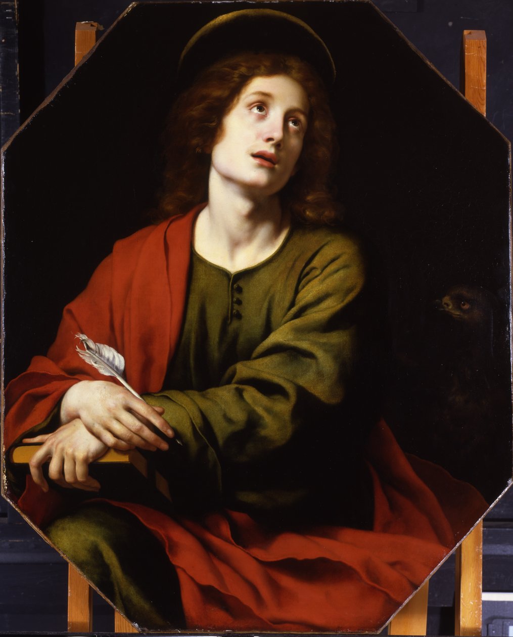 Sint Jan de Evangelist door Carlo Dolci