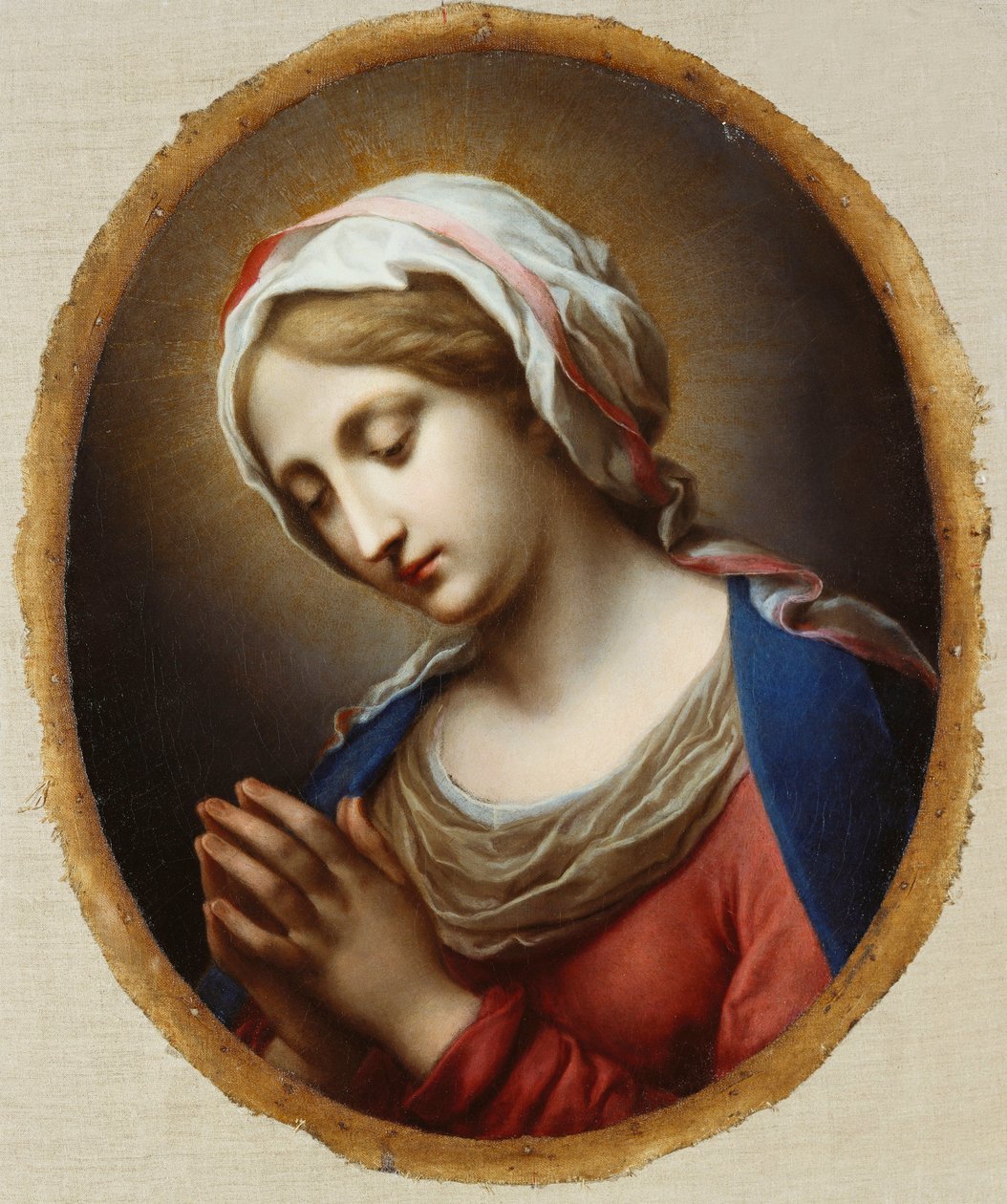 De Maagd Annunciate door Carlo Dolci