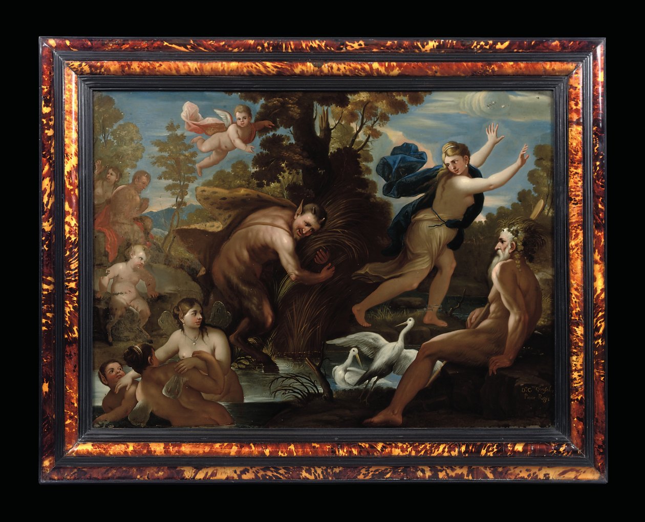 Pan en Syrinx door Carlo Garofalo