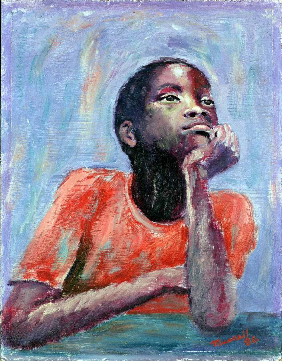 Denken, 1990 door Carlton Murrell