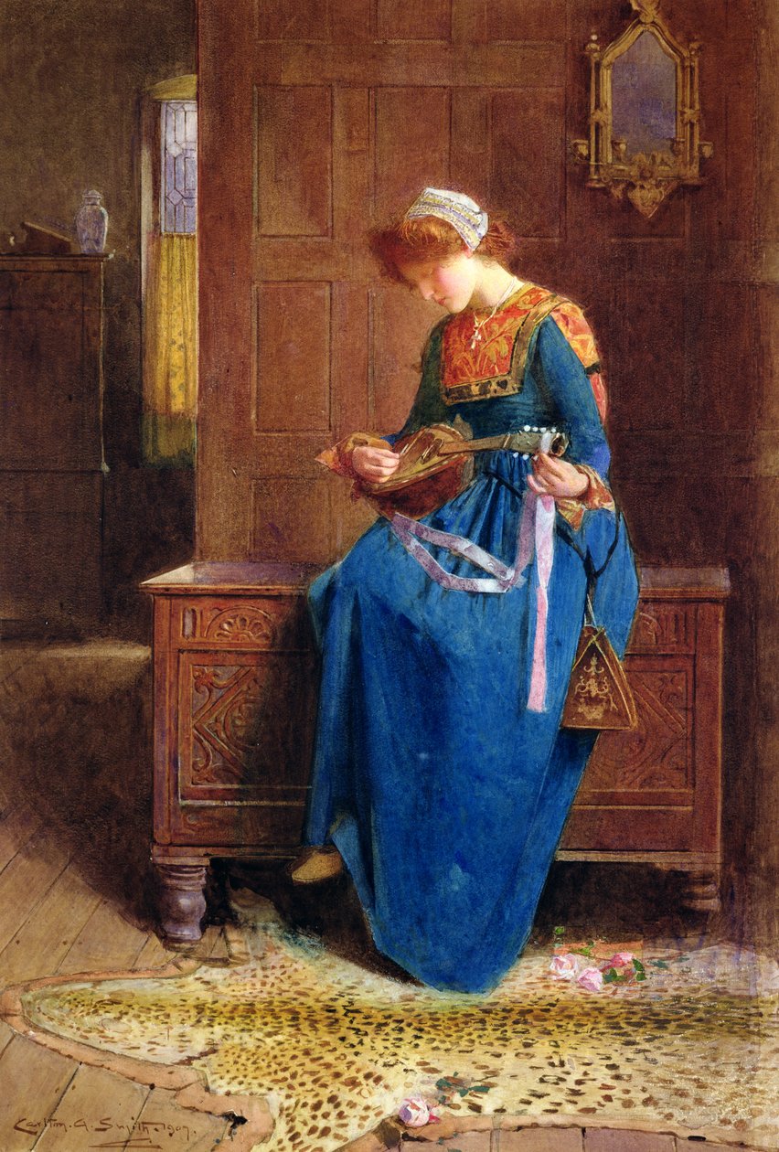 De mandoline door Carlton Alfred Smith