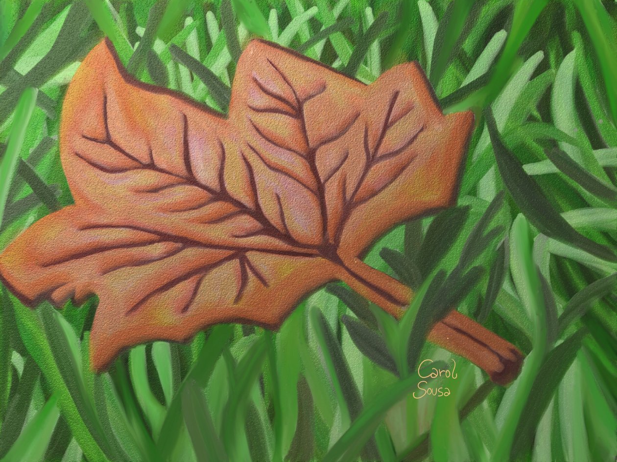 Herfstblad door Carol Sousa Cuello