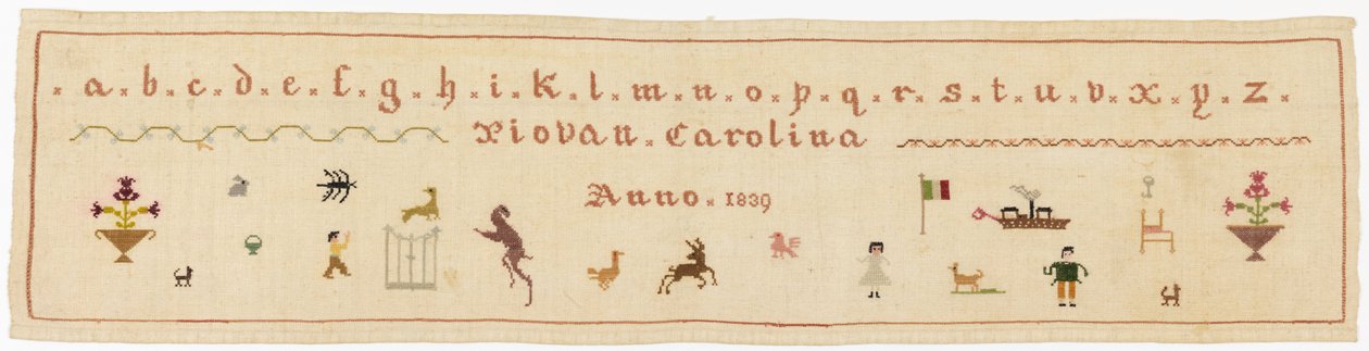 Sampler door Caroline Piovan