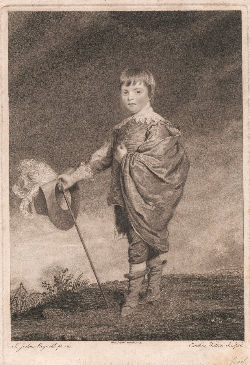 Prins William Frederick van Gloucester door Caroline Watson