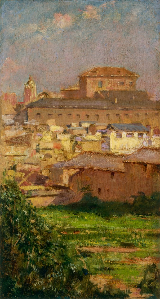Palazzo Barberini, Rome door Carroll Beckwith