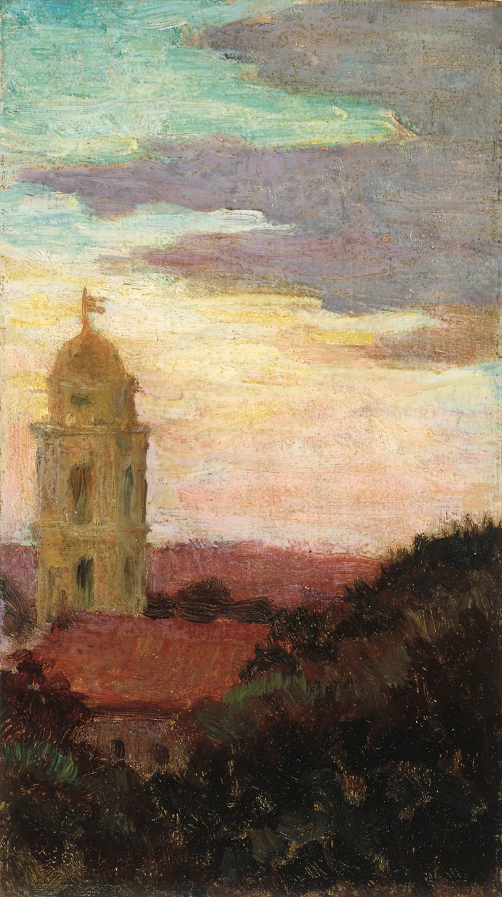 St. Isidor, Rome door Carroll Beckwith