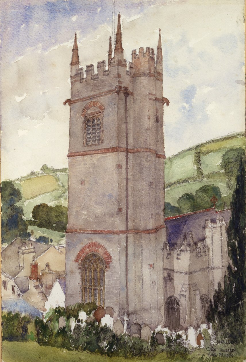 Kerktoren, Marldon door Cass Gilbert