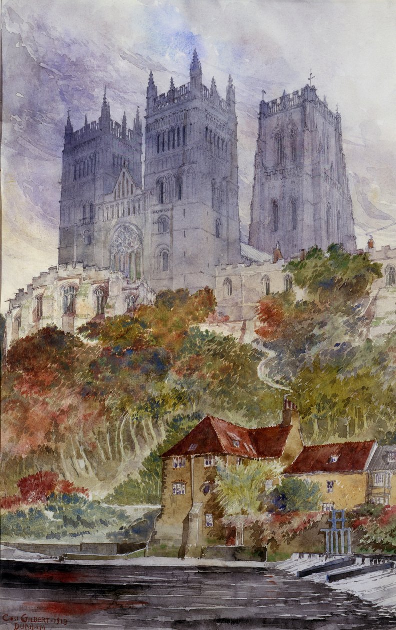 Kathedraal van Durham, Engeland door Cass Gilbert