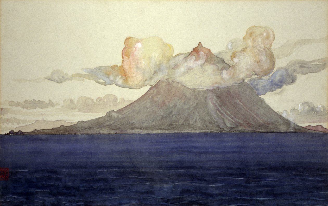 Mt. Pico, Azoren door Cass Gilbert