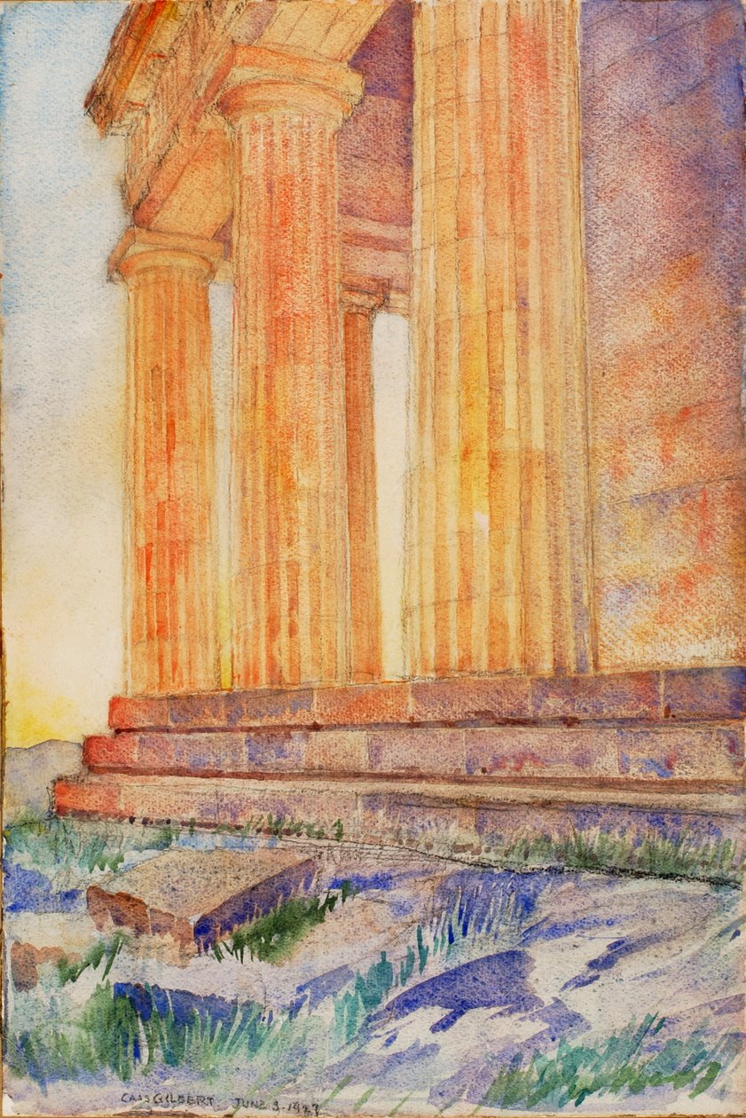 Tempel, 1927 door Cass Gilbert