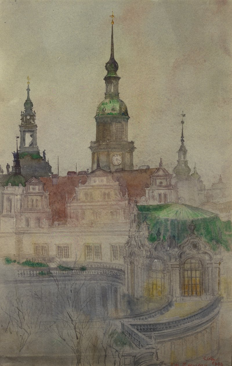 De Zwinger Torens, Dresden door Cass Gilbert