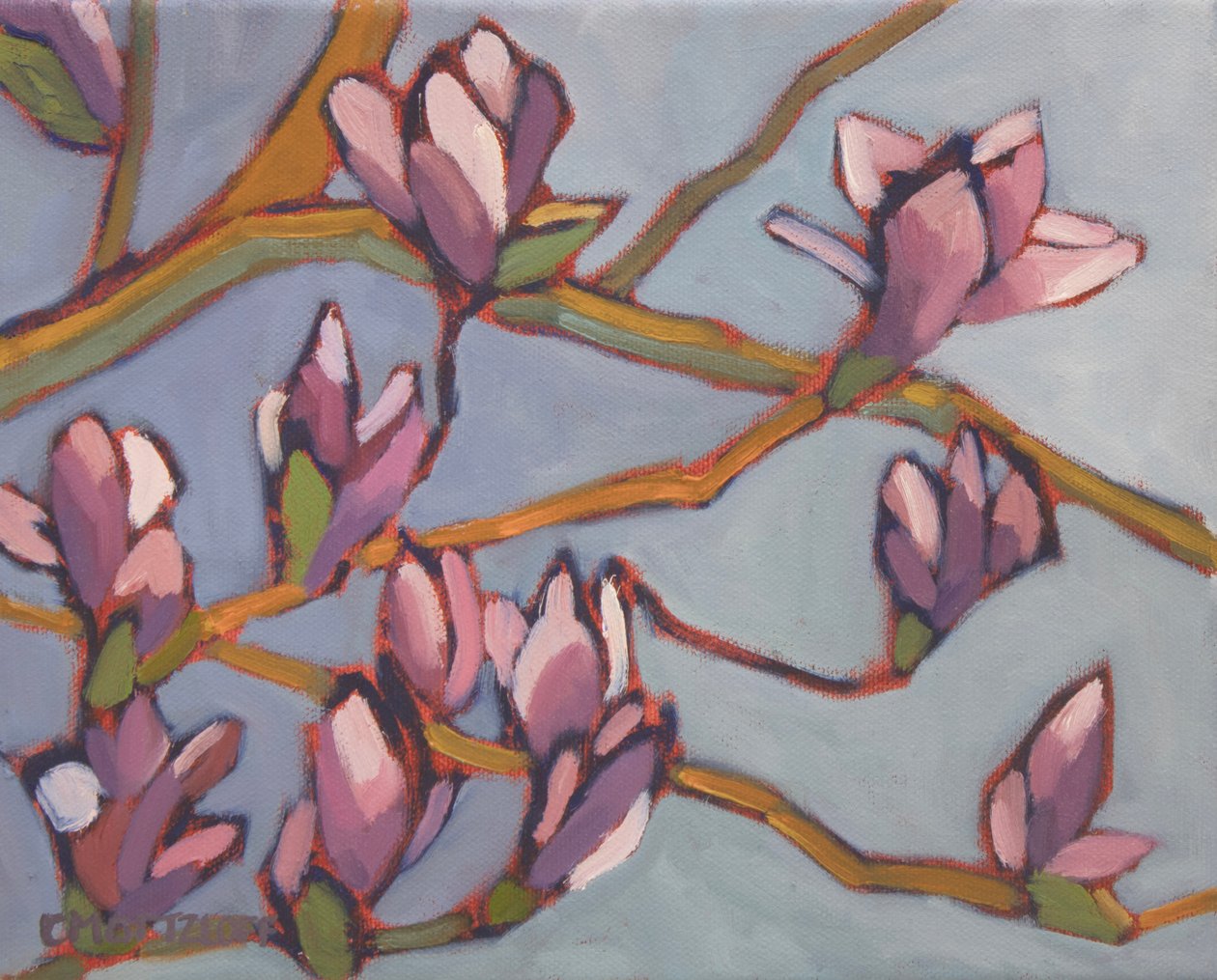 Magnolia Moment, 2022 door Catherine J Martzloff
