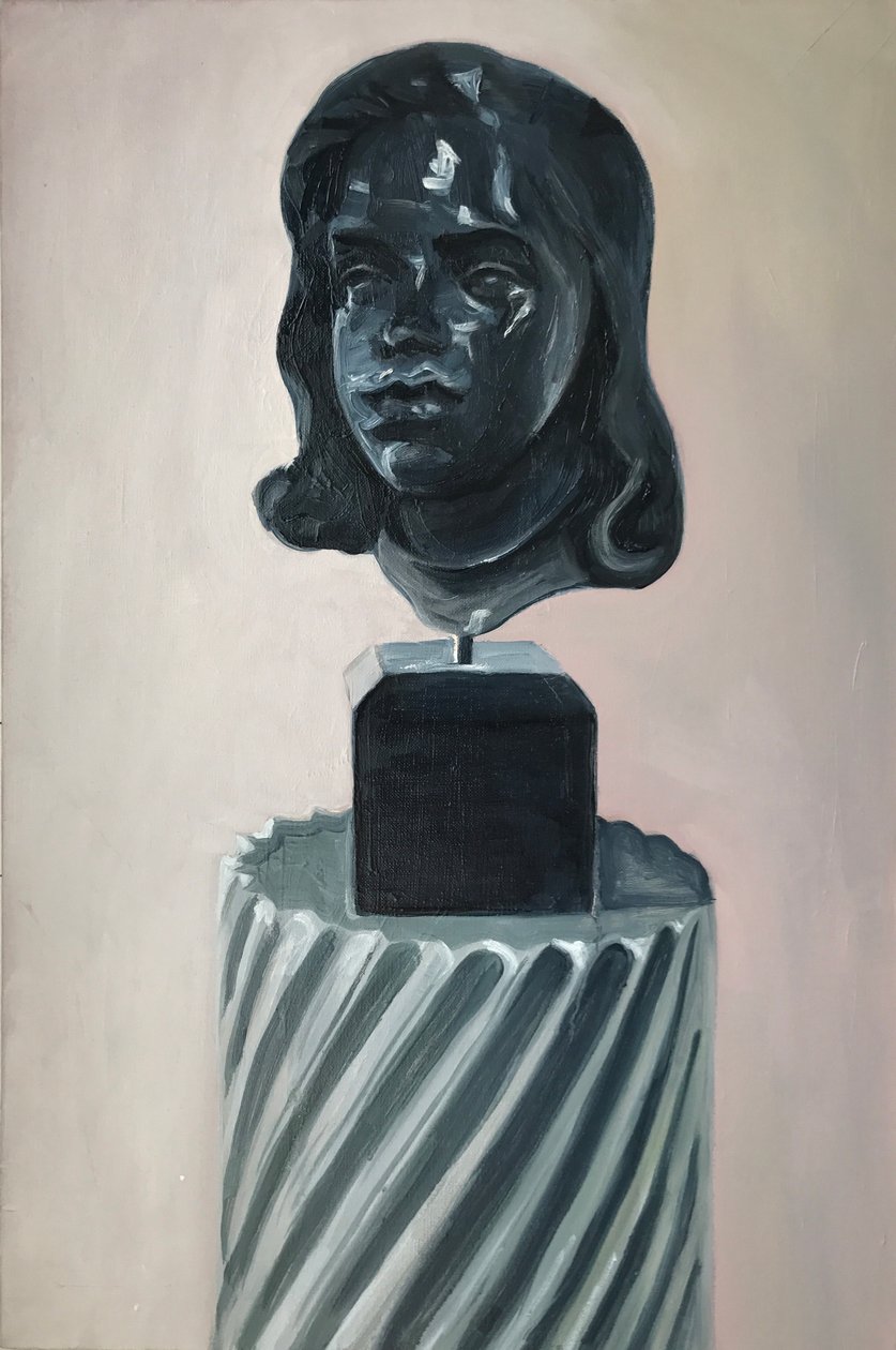 Adors, 2014-17 (olieverf op linnen) door Cathy Lomax