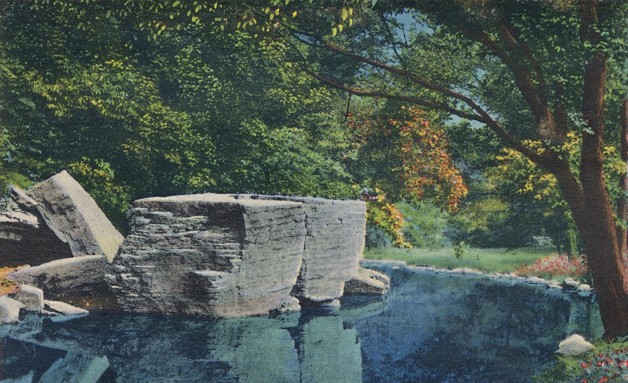 Grote rots, Cherokee Park, 1942 door Caufield and Shook