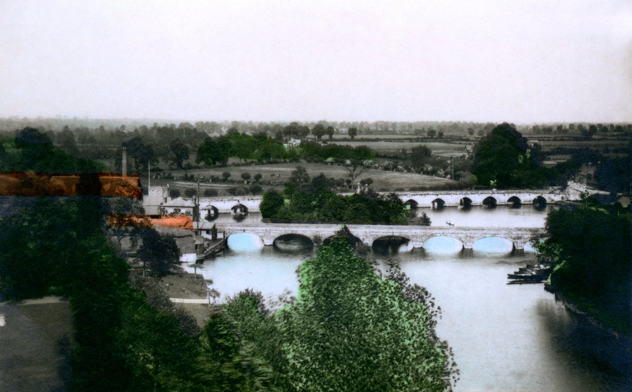 Bruggen in Stratford-upon-Avon, Warwickshire, 1926 door Cavenders Ltd