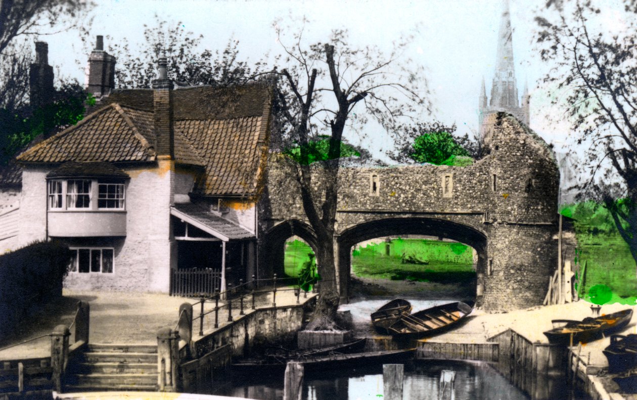 Pulls Ferry, Norwich, Norfolk, 1926 door Cavenders Ltd
