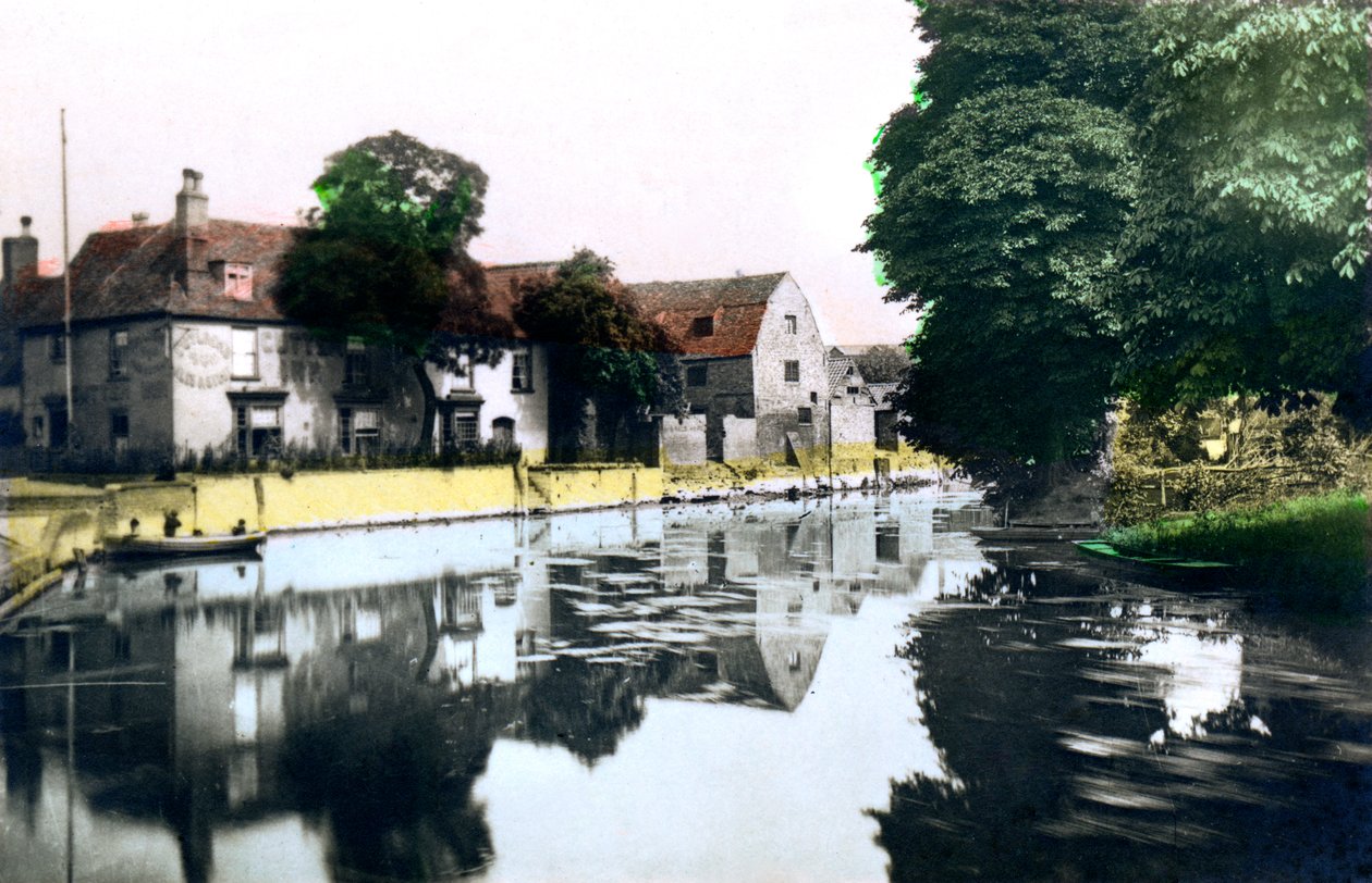 De rivier Ouse bij Ely, Cambridgeshire, 1926 door Cavenders Ltd