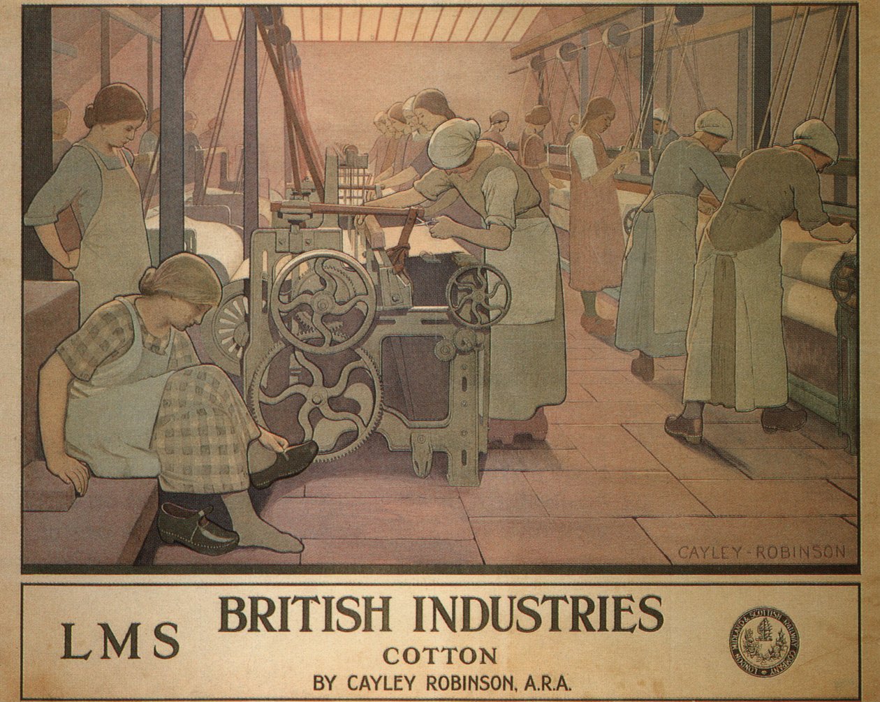 Britse Industrieën - Katoen door Cayley Robinson