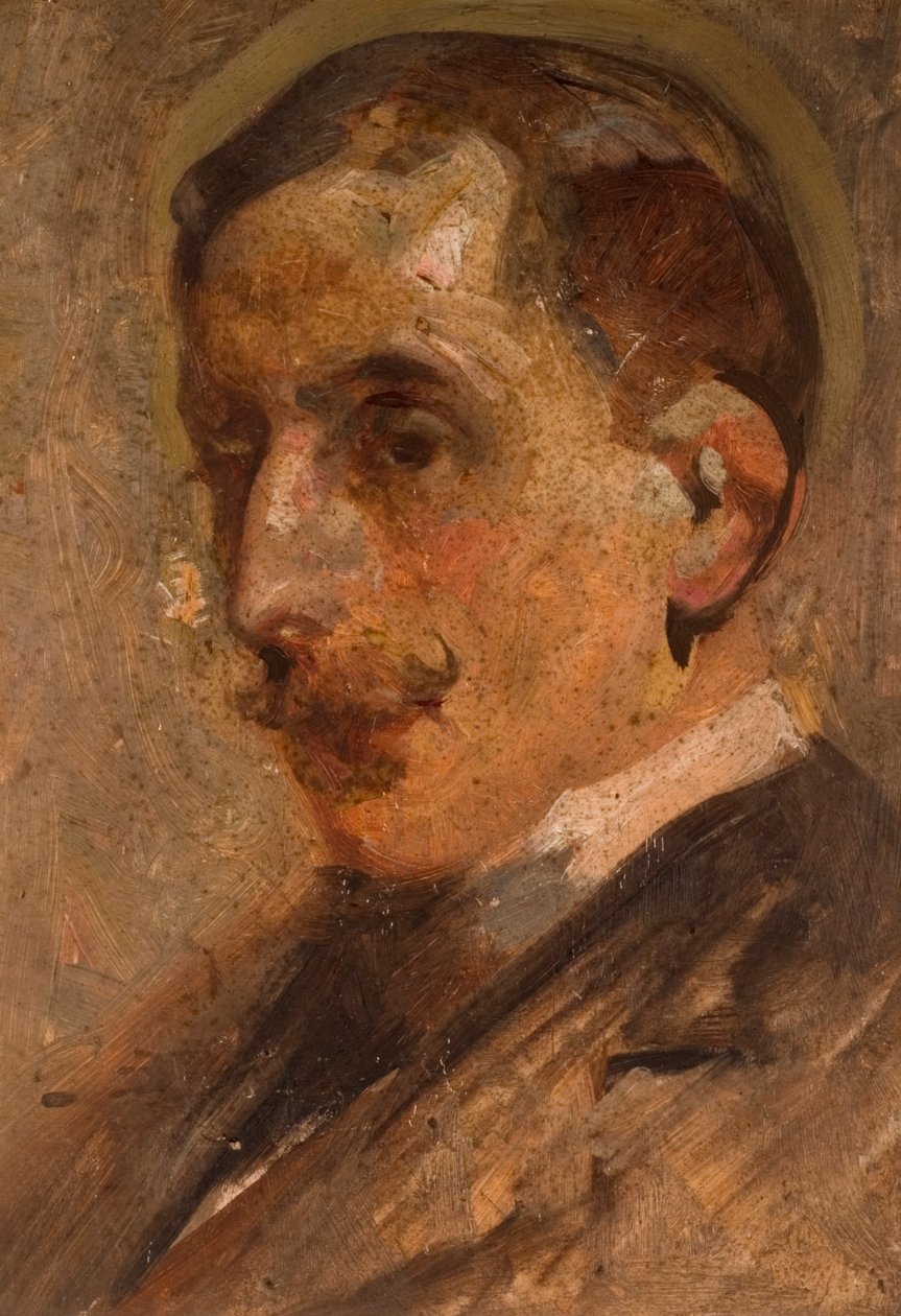 Zelfportret door Cecil William Rea