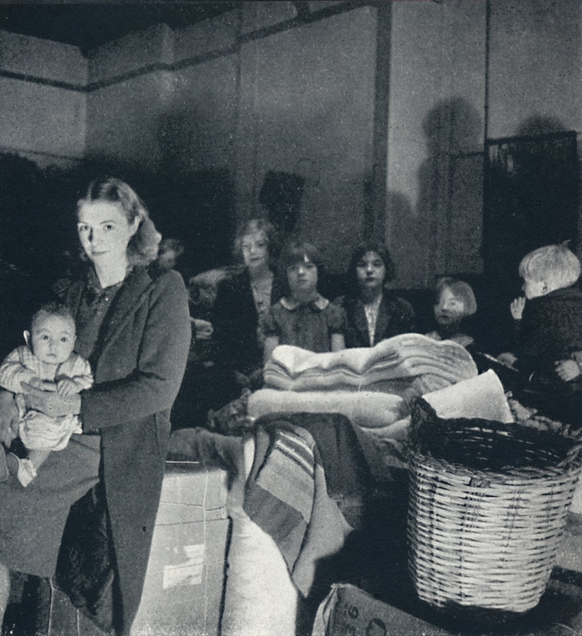 Dekens voor de daklozen, 1941 door Cecil Beaton