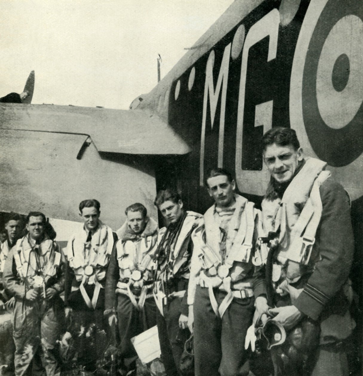 Bomberbemanningen door Cecil Beaton