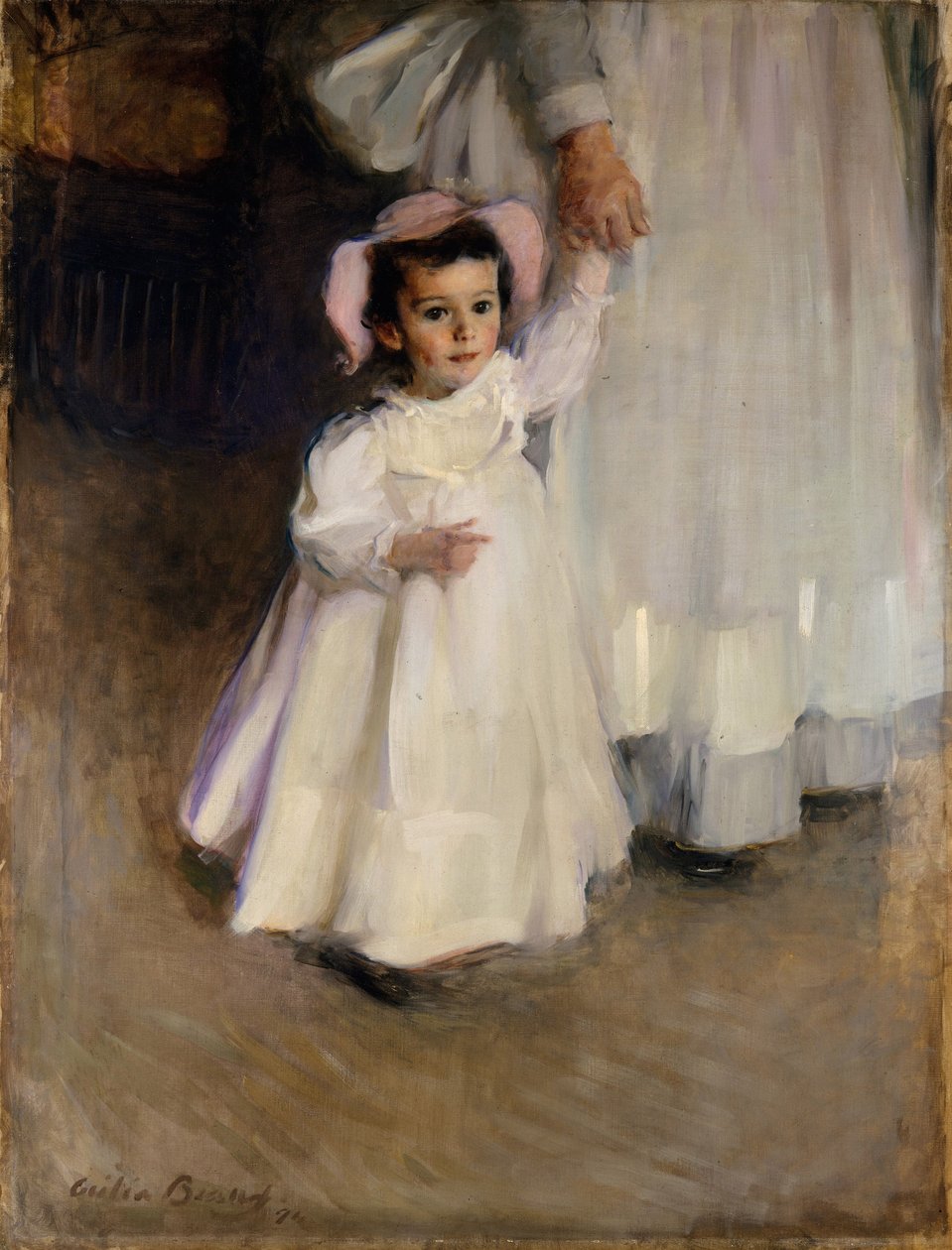 Ernesta (Kind met Verpleegster) door Cecilia Beaux