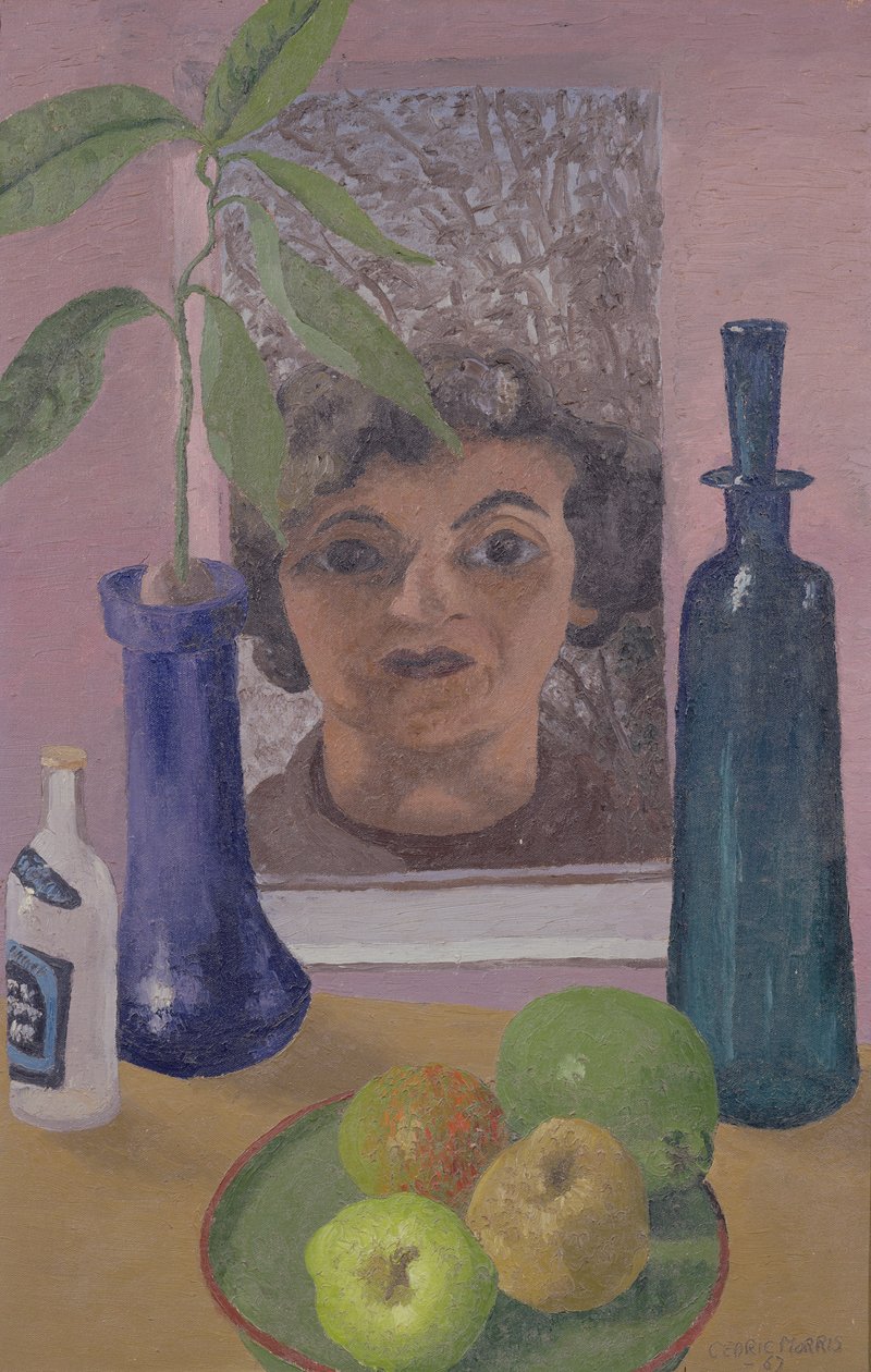 Millie bij een raam door Cedric Morris