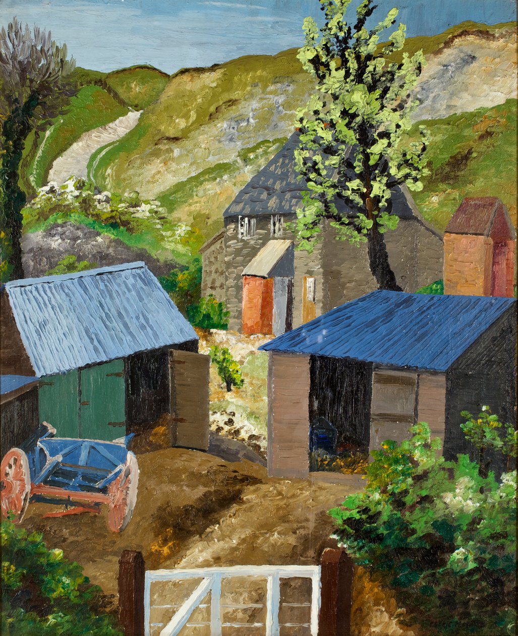 De Boerderij, Dorset door Cedric Morris