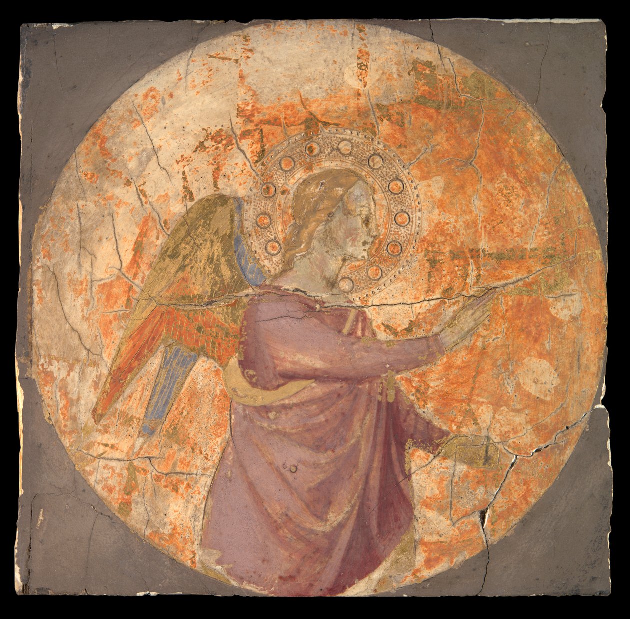 Aankondigende Engel door Cenni di Francesco di ser Cenni
