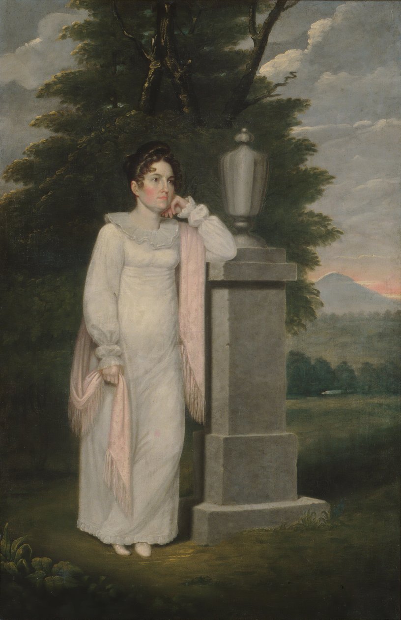 Olivia Leonard, ca. 1810-20 door Cephas Thompson