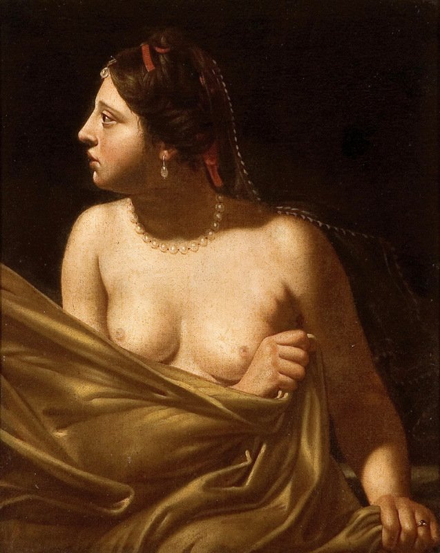 Borstbeeld van een vrouw door Cesare Dandini