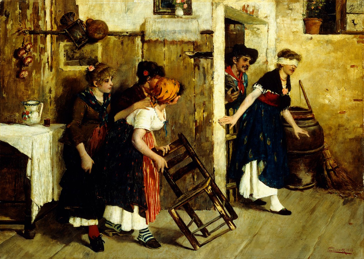 Blindemannetje door Cesare Laurenti