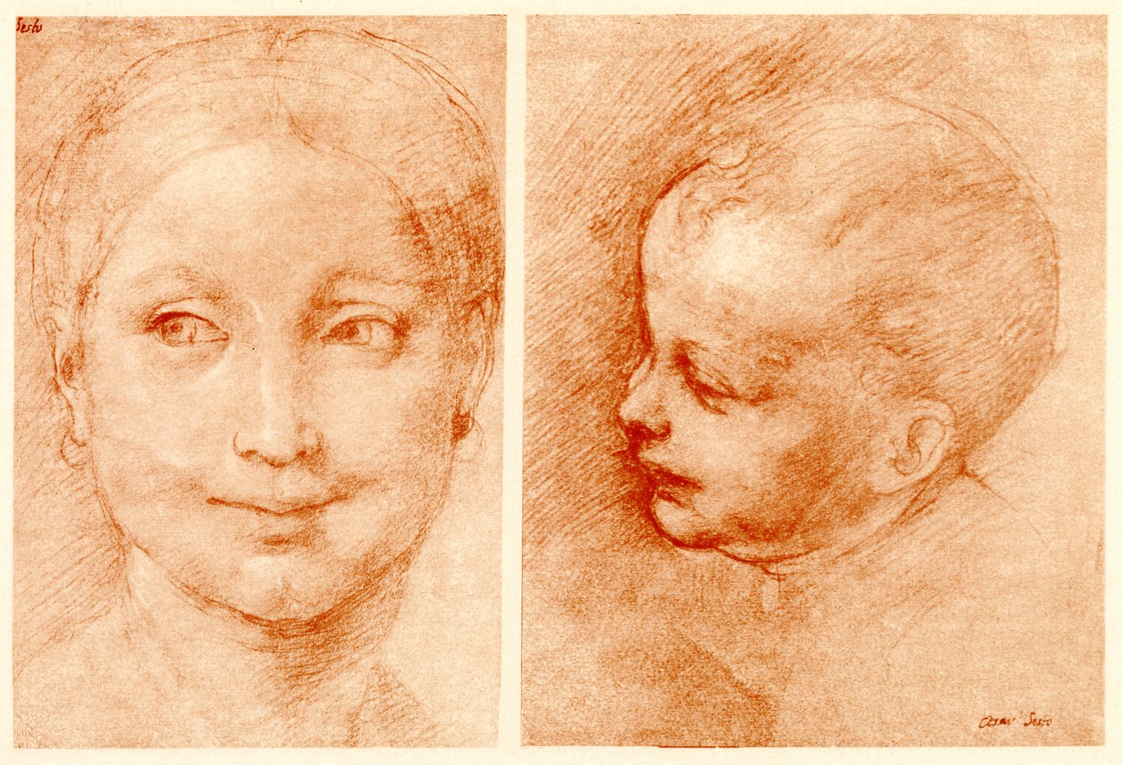 Hoofdstudies door Cesare da Sesto