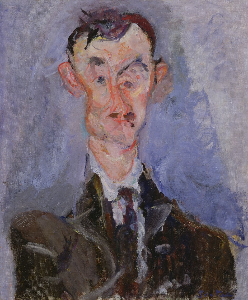Portret van Emile Lejeune, c.1922 door Chaim Soutine