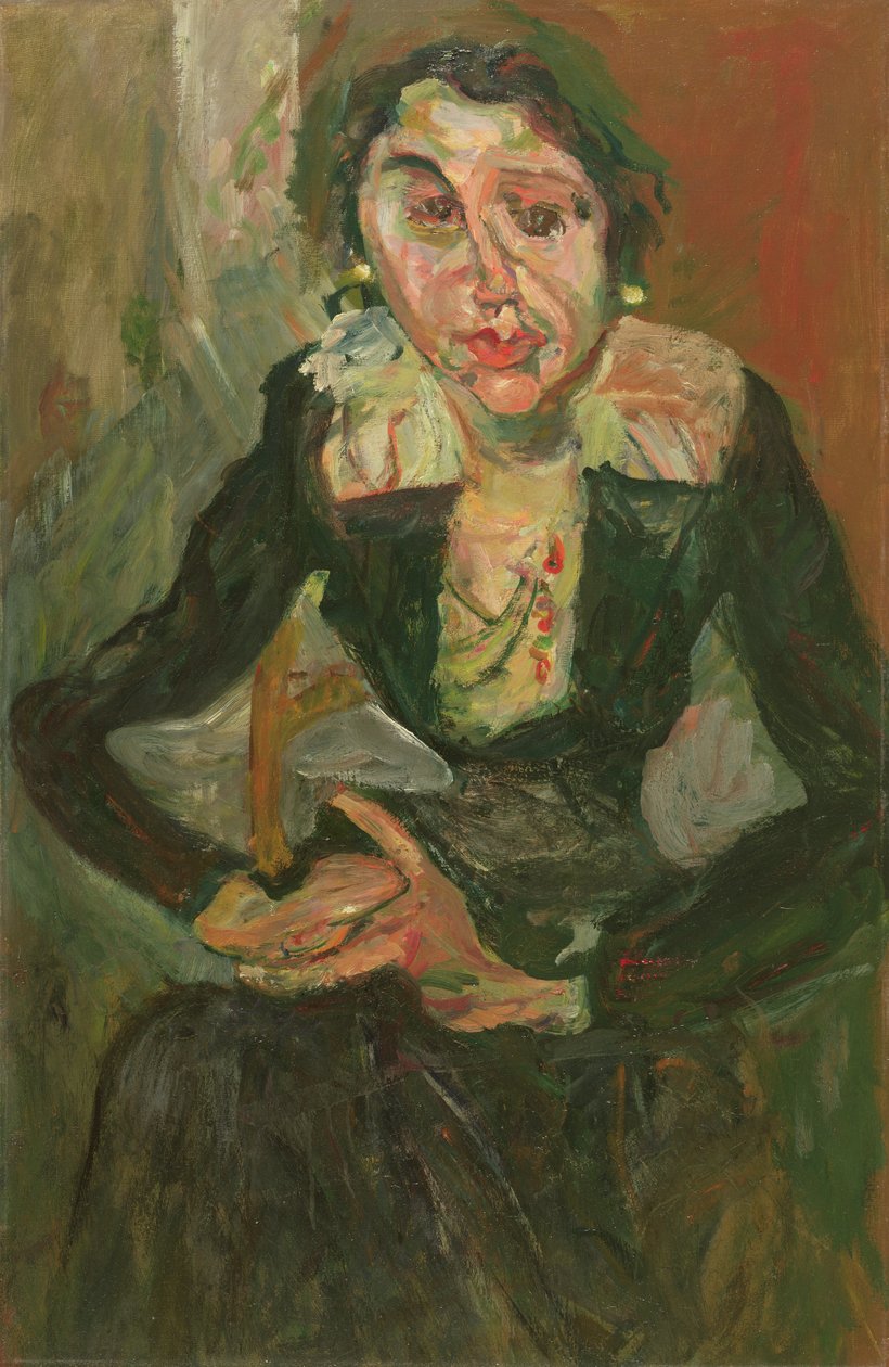 De Groene Jurk door Chaim Soutine