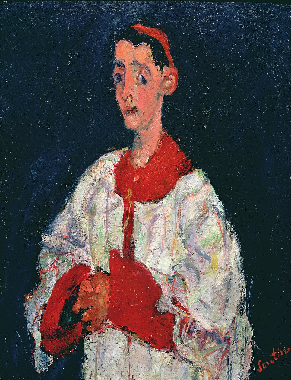 Koorjongen, 1928 door Chaim Soutine