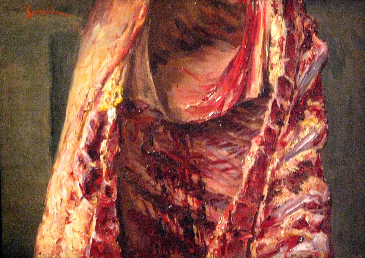 Het kleine stuk lam door Chaim Soutine