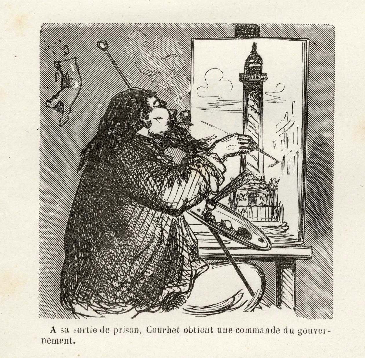 Parijse Kroniek (Cham) door Amédée de Noé
