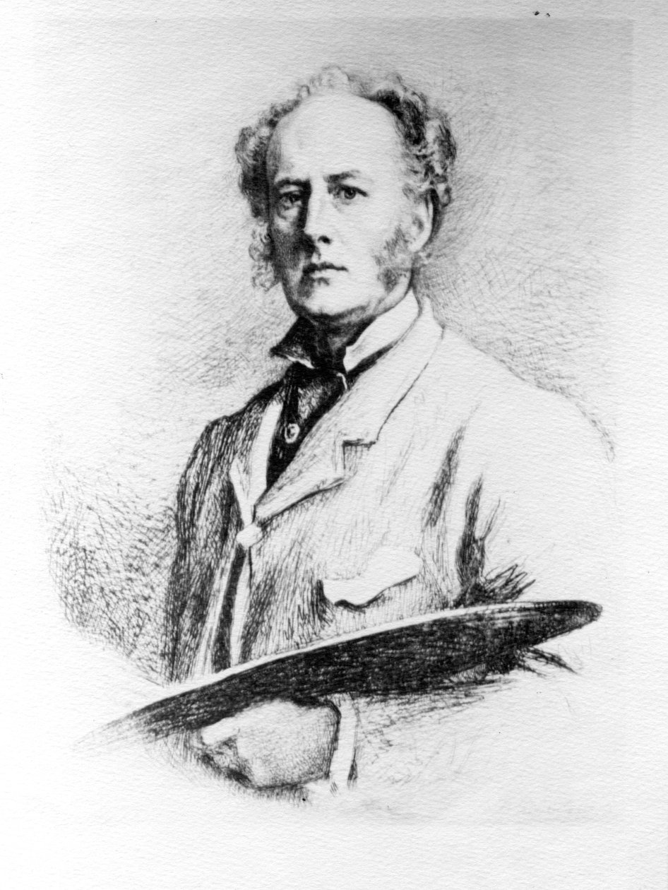 Sir John Everett Millais, 1e Bt, naar Sir John Everett Millais, 1881 (collotype) door Charles Albert Waltner