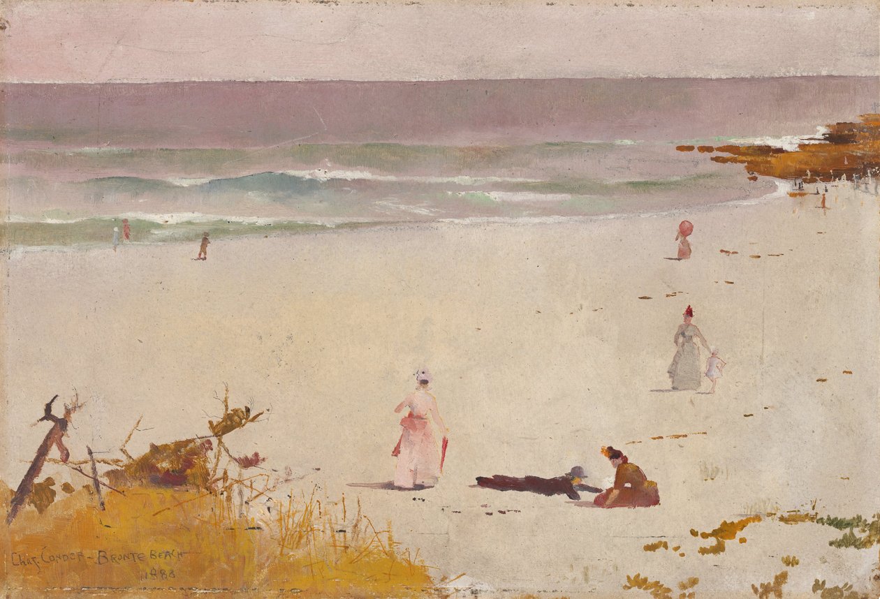 Bronte Strand door Charles Edward Conder