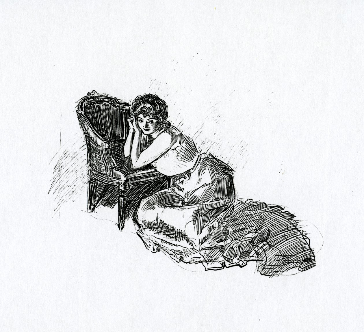 Een Gibson-meisje door Charles Dana Gibson