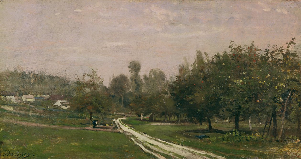 Butry, nabij Valmondois door Charles Francois Daubigny