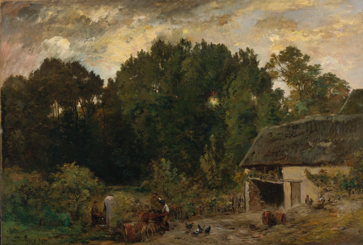 De Kuiper door Charles Francois Daubigny