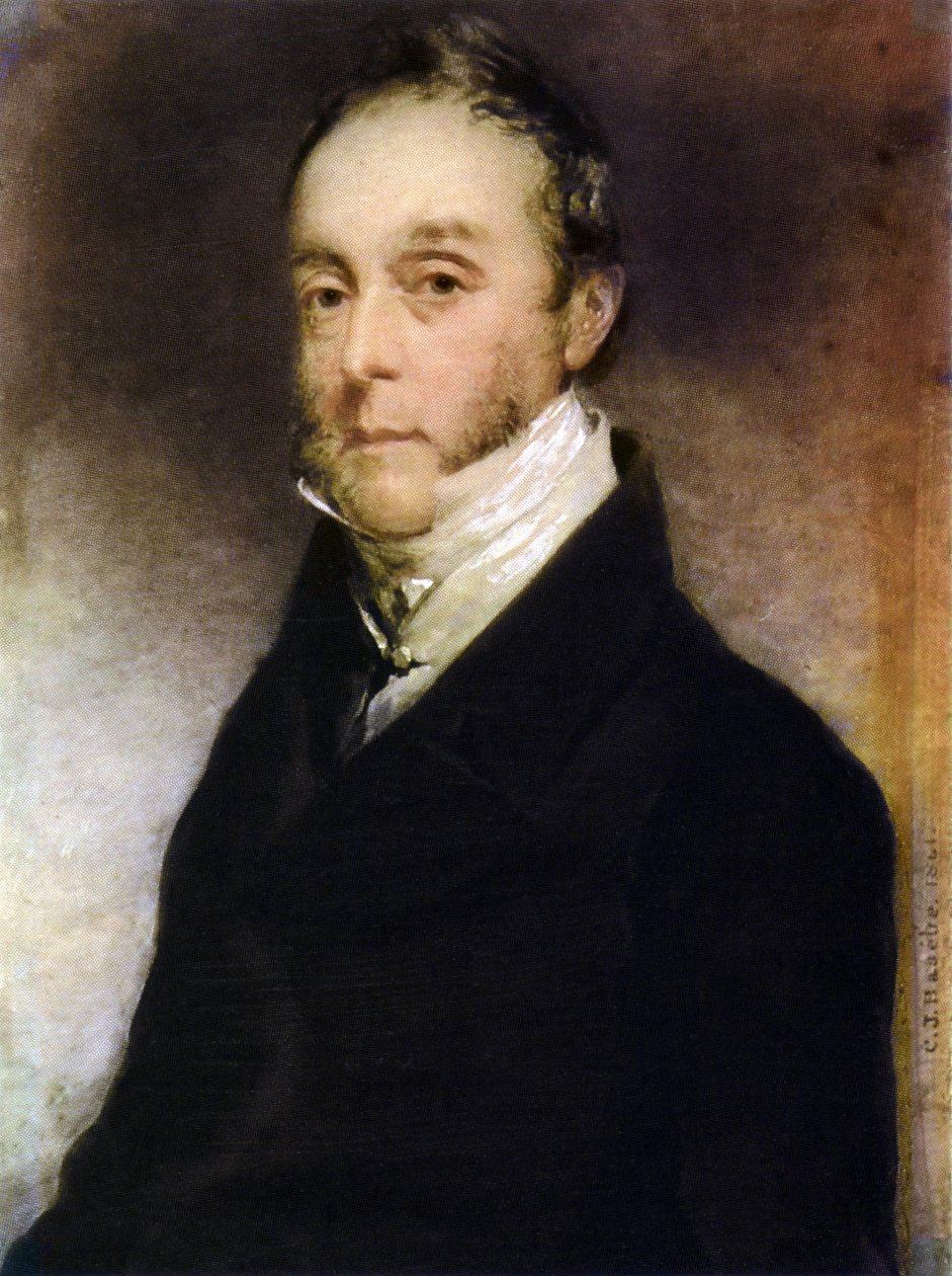 Portret van George Hay Dawkins-Pennant door Charles J. Basébé