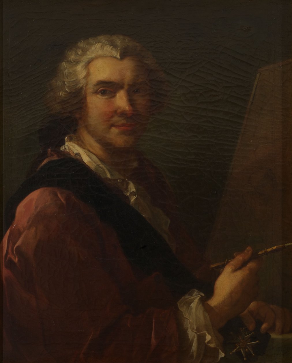 Zelfportret door Charles Joseph Natoire
