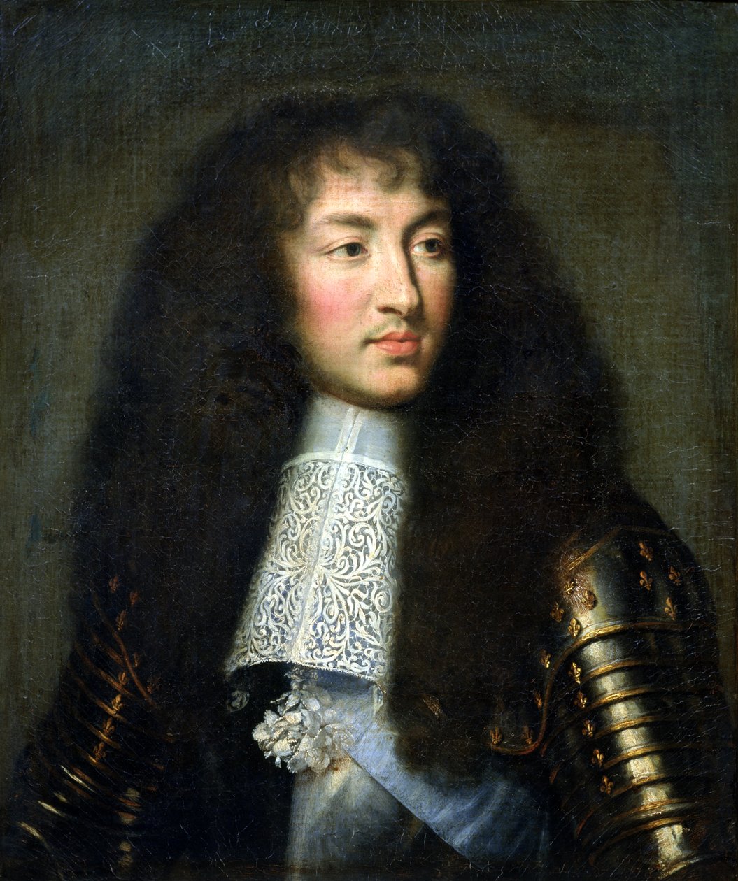 Portret van Lodewijk XIV (1638-1715) door Charles Le Brun
