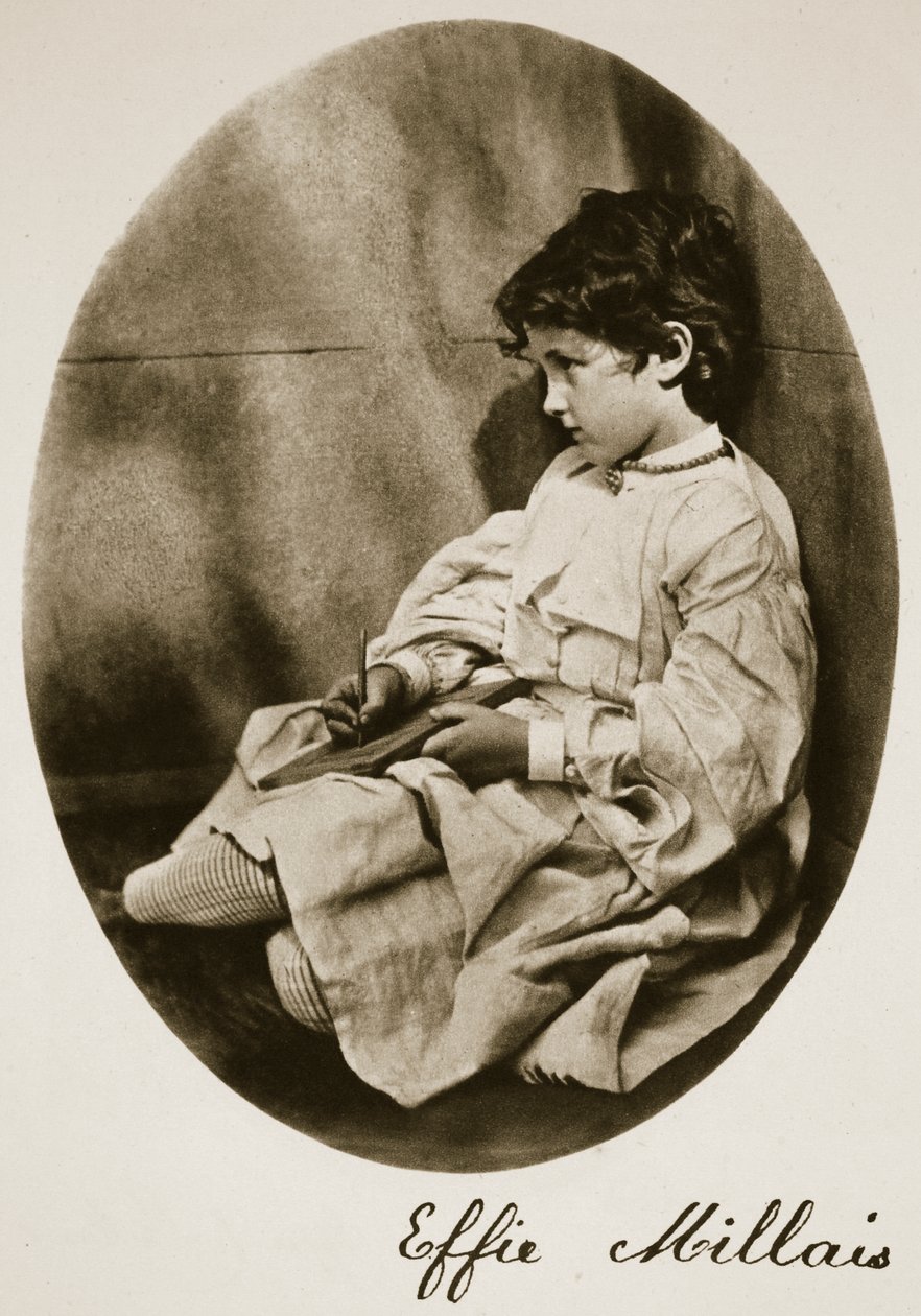 Effie Millais, 20 juli 1865 door Charles Lutwidge Dodgson