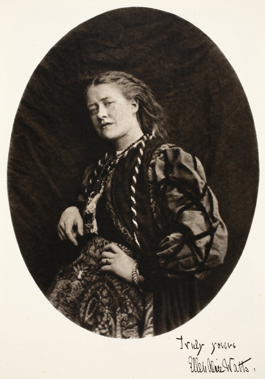 Ellen Terry, 14 juli 1865 door Charles Lutwidge Dodgson