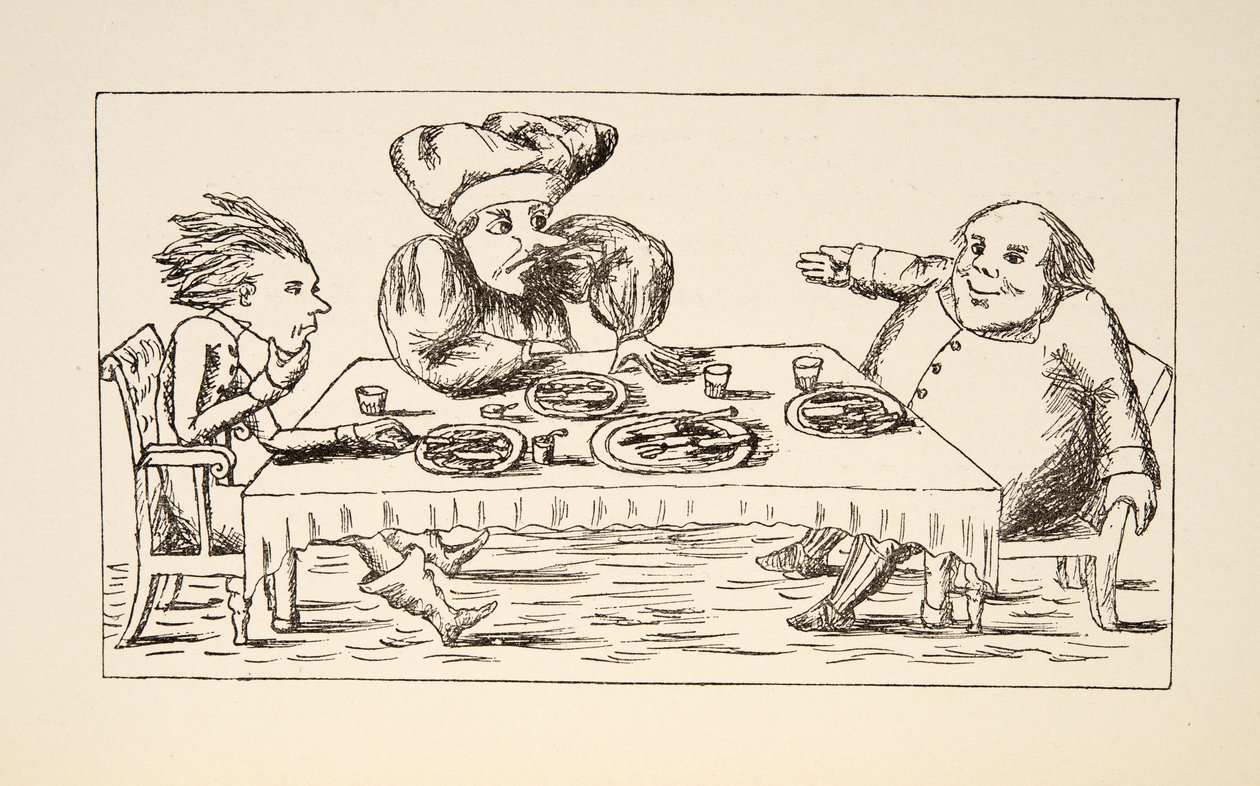 Vader William heeft de gans gegeten, illustratie uit Alice